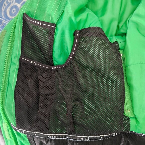 Nils Vintage Ski/Snowboarding Jacket 80s, 90s, Size 4, Green - Picture 13 of 16